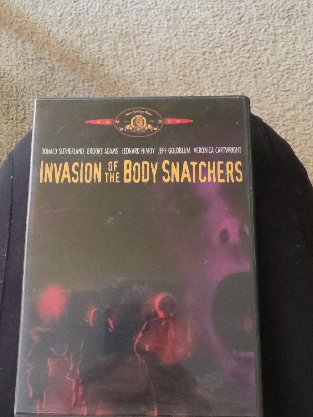 Invasion of the Body Snatchers DVD - Black & Purple Cover